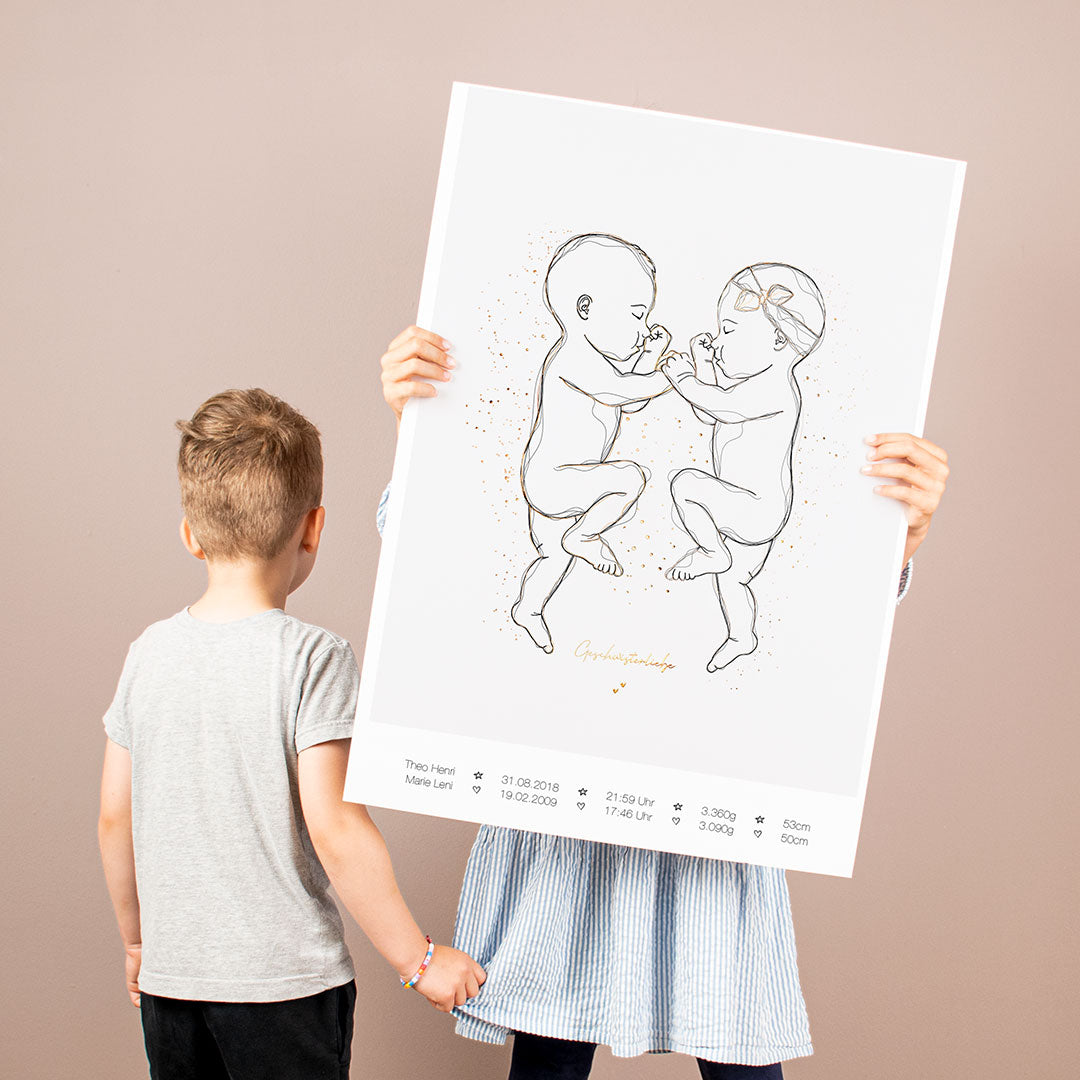 Geschwisterposter New Scandinavian Premium (5379845357724)