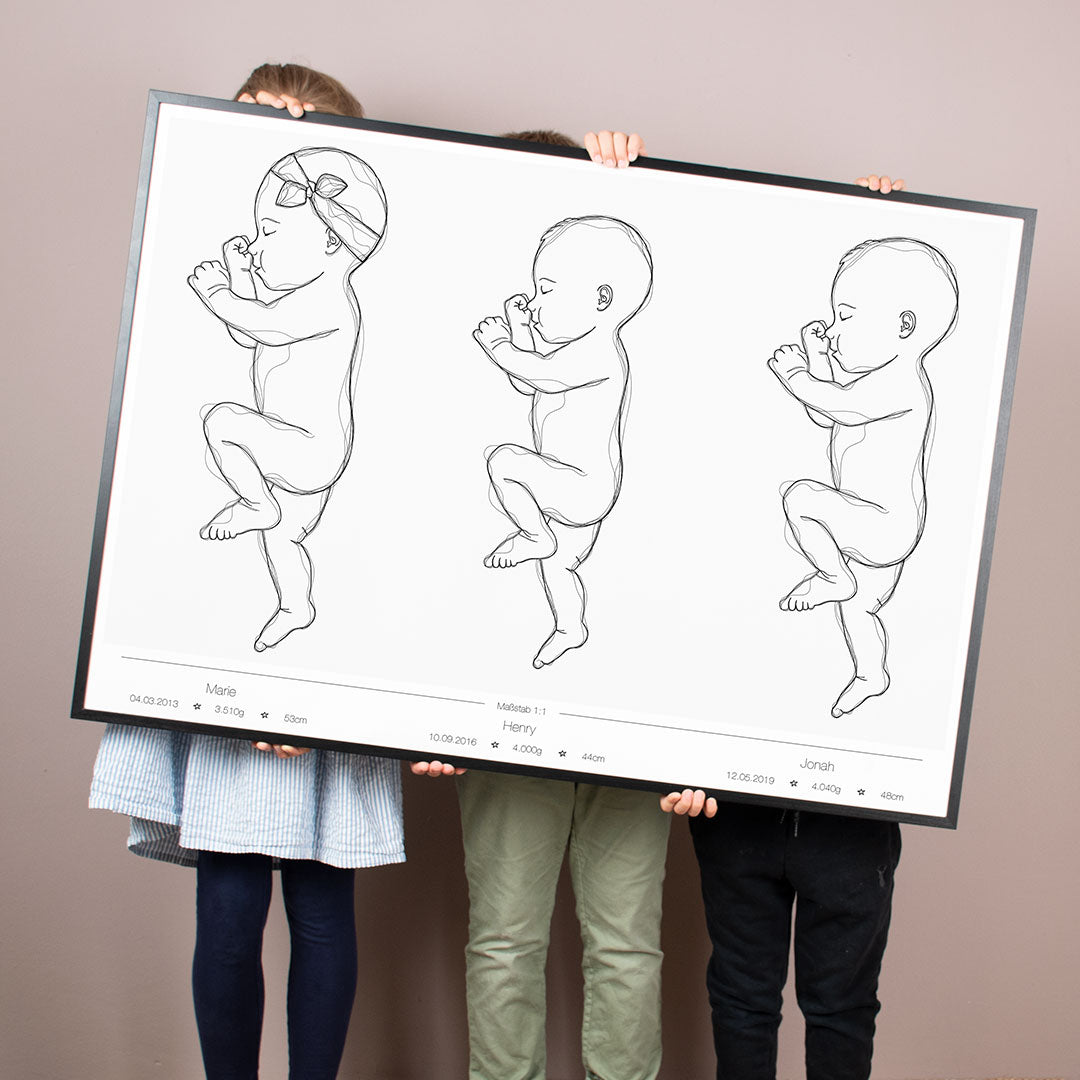 Trio-Geburtsposter New Scandinavian (6774694281372)