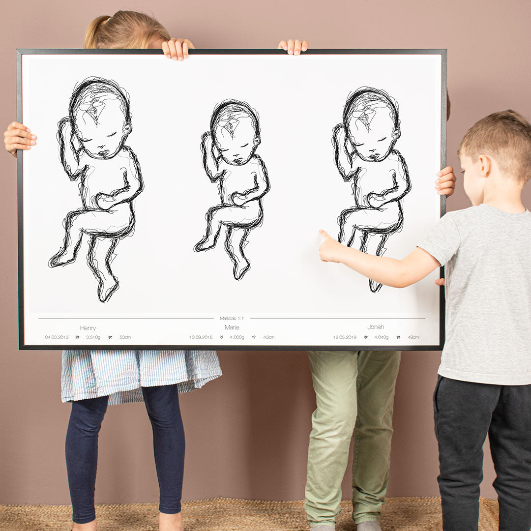 Trio-Geburtsposter Scandinavian (6774703292572)